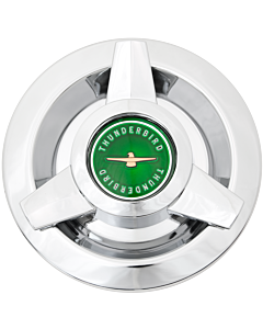 Center Cap Ford T-Bird grün für Speichenräder 14 - 15