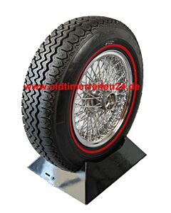 165R14 84H TT Michelin XAS ca. 10mm MOR-Classic Redline