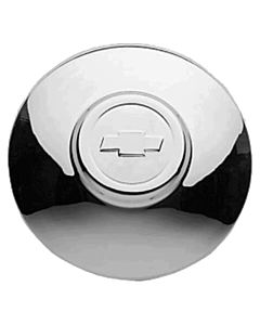 Chevy Cap 49`chromed 7 1/2 back dia. SKU: 1040