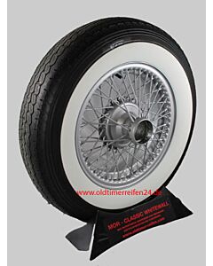 6.70R16 101H XL TL Avon Turbosteel ca. 65mm MOR-Classic Weißwand Replace 6.50-16