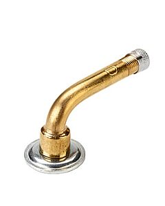 Schlauchventil Metall 50D Winkel 90° Höhe: 24mm Länge: 47,5mm Einfach gebogen 90°