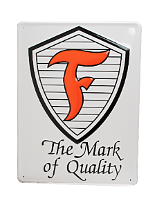 Metal Sign Firestone Shield
