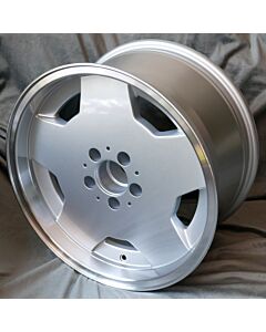 Alufelge 9x17 Maxilite Aero silber/glanzgedreht