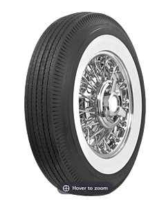 6.70-15 92P TL Bf Goodrich 4PR Silvertown Weißwand 65 mm (2 1/2)