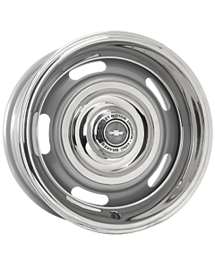 10.0x15 Chevy Rallye Stahlfelge silber Lochkreis 5x4 3/4 - Backspace 5