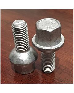 SW17 12x1,25x36 60 Grad Kegelbund verzinkt 16 Stück im Set Fiat 124 Spider Radschraube