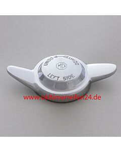 ZV-Mutter 2 Flügel R-42/8 tpi MWS LH KCK055LH MG Gravur Chromed