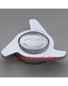 ZV-Mutter 3 Flügel R-52/8 tpi MWS Rh KCK358RH Jaguar Gravur chromed