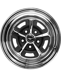 6.0x14 Magnum 500 verchromt/schwarz Lochkreis 5x4 1/2  -  Backspace 3.75