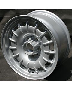 Alufelge 7x15 Maxilite Barock silber