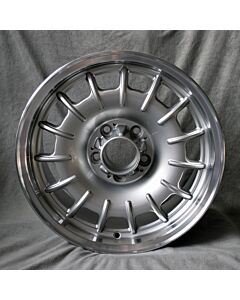 Alufelge 7x16 Maxilite Barock silber/glanzgedreht