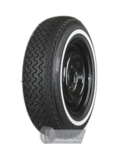 165R14 84H TT Michelin XAS ca. 20mm MOR-Classic Weißwand