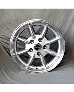 Alufelge 8x15 Maxilite Minilite silber/glanzgedreht Lieferzeit ca. 10-14 Tage