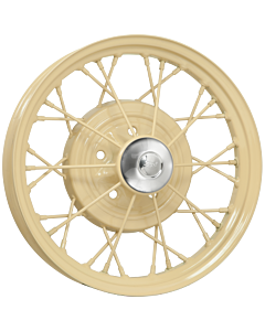 3.0x21 Speichenrad Ford Model A Grundiert Lochkreis 5x5 1/2 - Speichen drehbar