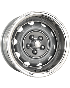 7.0x15 Mopar Rallye silver powder coat Lochkreis 5x4 - Backspace 4,25