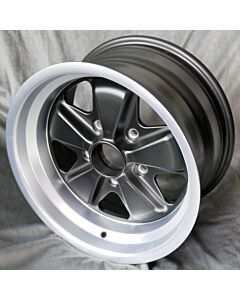 Alufelge 8x15 Maxilite Fuchs mattschwarz/glanzgedreht Lieferzeit ca. 10-14 Tage