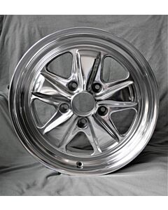 Alufelge 9x17 Maxilite Fuchs vollpoliert Lieferzeit ca. 10-14 Tage