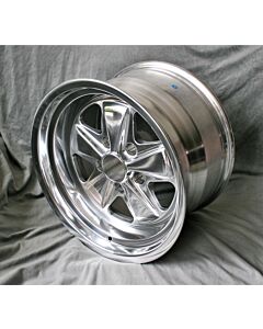 Alufelge 9x17 Maxilite Fuchs vollpoliert Lieferzeit ca. 10-14 Tage