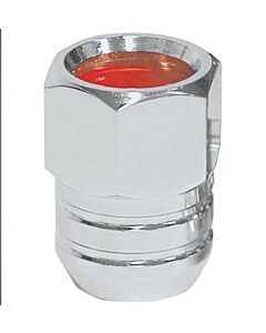 PONTIAC 67-70 LUGS-RED Gewinde 7/16