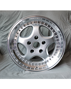 Alufelge 10x18 Maxilite Mehrteiler silber/glanzgedreht Lieferzeit ca. 10-14 Tage