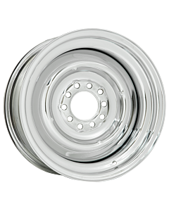 5.0x15 Solid Wheel chromed Doppellochkreis 5x4 1/2 - 4 3/4Backspace 3,25