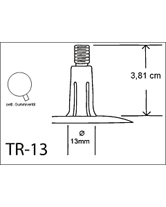 155, 165, 175-14 Schlauch Vredestein TR-13