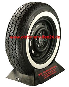 165R14 84H TL Vredestein Sprint Classic ca. 40mm MOR-Classic Weißwand