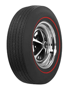 F70-14 Firestone Red Line Redline ca. 15mm -keine Strassenzulassung- keine E Kennung