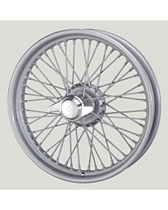 2.5X19 WW-5772 TT, silber, R42, 48 Speichen Curly Hub Center laced MWS