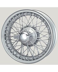 4.5X16 WW5917 TT, silber, R42, 60 Speichen Vintage One-piece Ripped Hub MWS