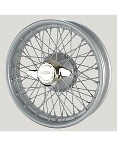 3.25X18 WW5946 TT, silber, R52, 60 Speichen Vintage One-piece Plain Hub MWS
