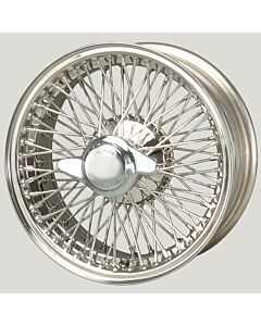 6.0X15 XW474 TL, Edelstahl, R52, 72 Speichen Flat Hub (Easy Clean) MWS