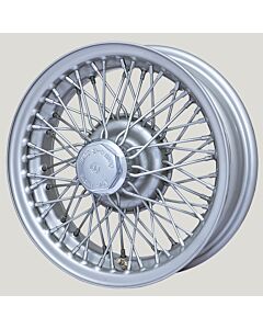 4.5X14 XW515 TL, silber, R42, 60 Speichen Curly Hub MWS Backspace 84,5mm