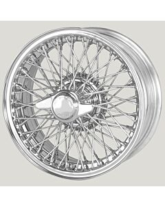 6.0X15 XW5768 TL, Edelstahl, R42, 72 Speichen Curly Hub MWS