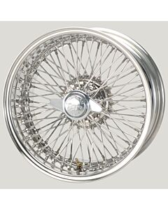 7.0X16 XW5777 TL, Edelstahl, R42, 72 Speichen Curly Hub MWS