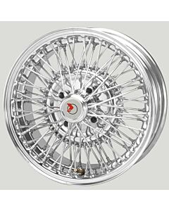 5.5X15 XW725 TT, chrom, LK 4x108, 72 Speichen MWS Bolt-On