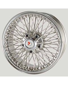 7.0X16 BXW746 TL, Stainless Steel, LK 5x120,7 70 Speichen, Bolt-On MWS