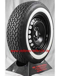 205R14 89W TL Michelin XWX ca. 40mm MOR-Classic Weißwand