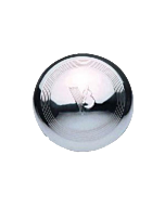 40 Standard V8 Moon Cap chromed 7 1/2 back dia.