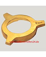 ZV-Mutter Schlüssel R-52 3-Ohren / 3ear Messing