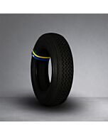 PORSCHE 356 REIFEN-KOMPLETTSET 165R15 86V TL Michelin XAS NO (1 Set=4 Stück) 4 x TL Metallventil 31mm kurze Mutter TR-11/13 Gratis: Dr.Wack P21S HighEnd Felgenreiniger,750ml