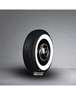 MERCEDES 190SL WEIßWANDREIFEN-KOMPLETTSET 4 Stück 6.40/7.00R13 87S TL Michelin ZX Weißwand 60mm inkl. Schlauch & Ventillochreduzierung TR-15/13 GRATIS: 8er Set Reinigungspads für Weißwandreifen