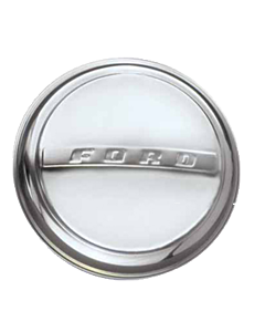 48 Ford Cap chromed 7 1/2 back dia. SKU: 2012