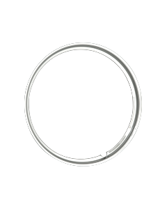 Trim Ring - 17 Inch Hot Rod Smooth Stainless