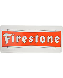Metal Sign Firestone Bowtie