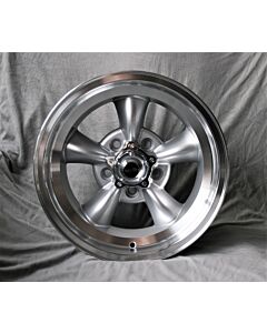 Alufelge 7x15 Maxilite AR silber/glanzgedreht Dodge