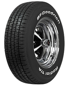 P225/60R14 94S TL BF Goodrich M+S Radial T/A white letter
