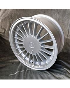 Alufelge 7x16 Maxilite Alpina silber/schwarzer Mittenteil BMW