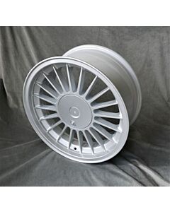 Alufelge 8x17 Maxilite Alpina silber/schwarzer Mittenteil BMW