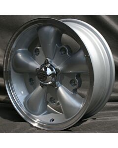 Alufelge 5,5x15 Maxilite EMPI silber/glanzgedreht VW